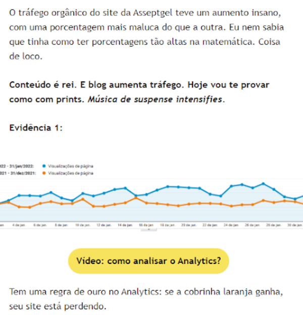 Captura de tela de um e-mail da News da Cubo.